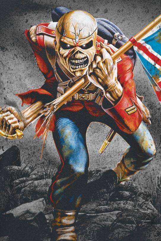 EMP "TheTrooper" T-Shirt schwarz von Iron Maiden Große Rabatte