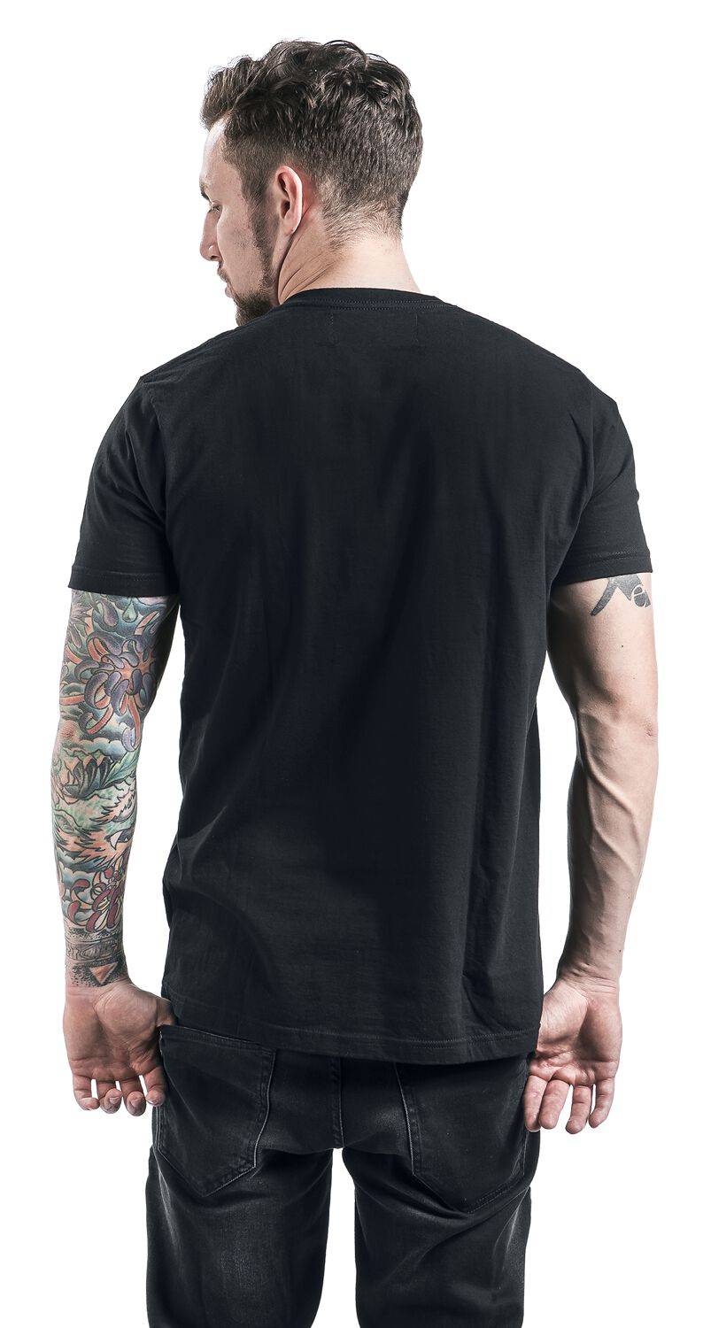EMP "Stencil Black" T-Shirt schwarz von Red Hot Chili Peppers Bestseller