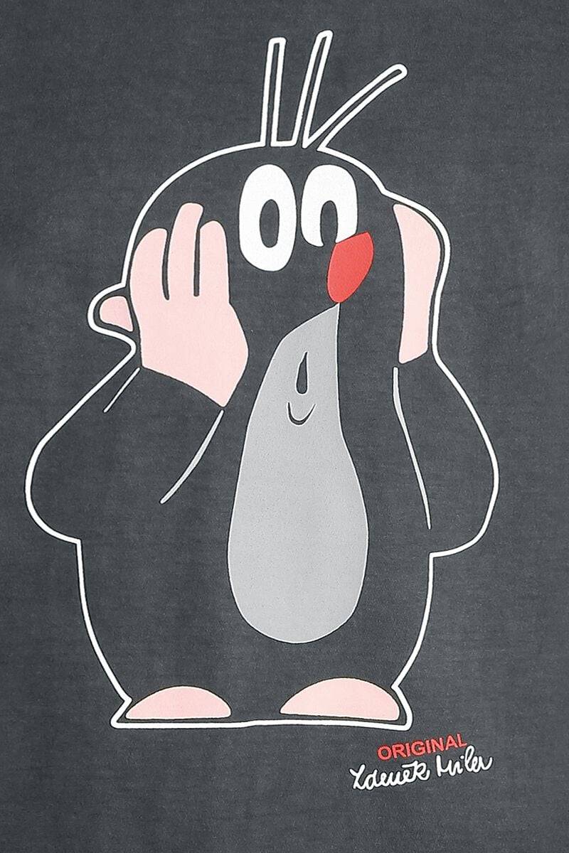 EMP "Oh Oh!" T-Shirt schwarz von Der kleine Maulwurf Räumungsverkauf