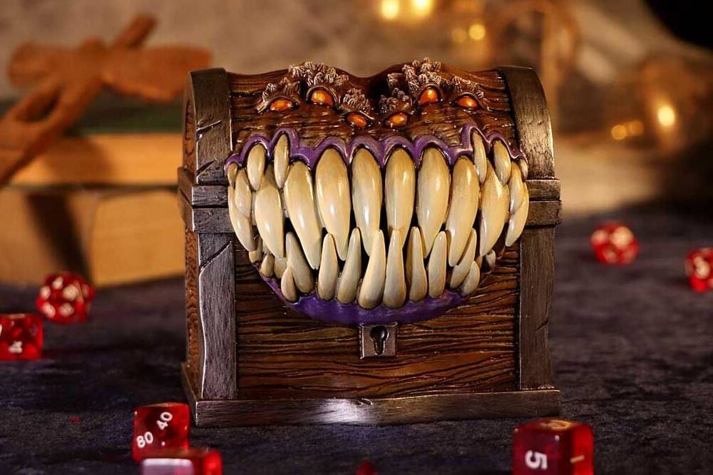 EMP "Mimic Dice Box" Aufbewahrungsbox multicolor von Dungeons and Dragons Sonderangebote