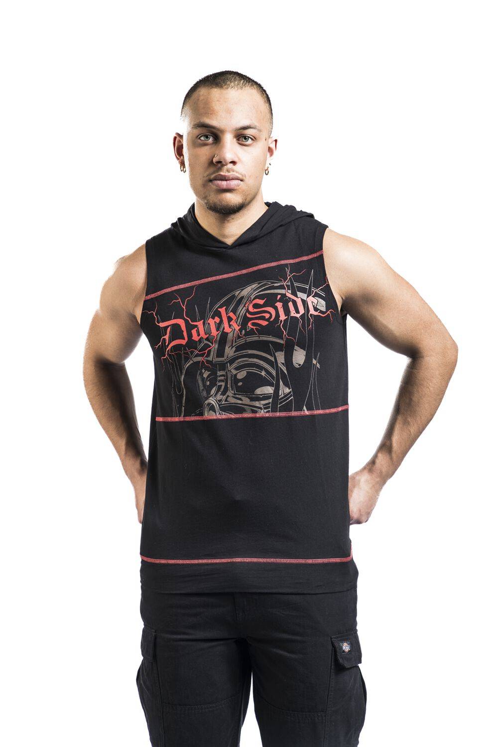 EMP "Dark Side" Tank-Top schwarz von Star Wars Sonderangebot der Fabrik