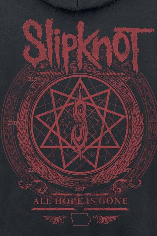 EMP "Blurry" Kapuzenpullover schwarz von Slipknot Vierteljährliche Förderung