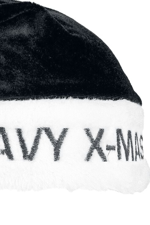 EMP "Weihnachtsmütze" Mütze schwarz/weiß von Heavy X-Mas Bis zu 55% Rabatt