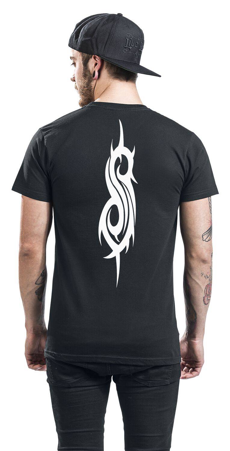 EMP "White Logo" T-Shirt schwarz von Slipknot Discount Store für neue Produkte
