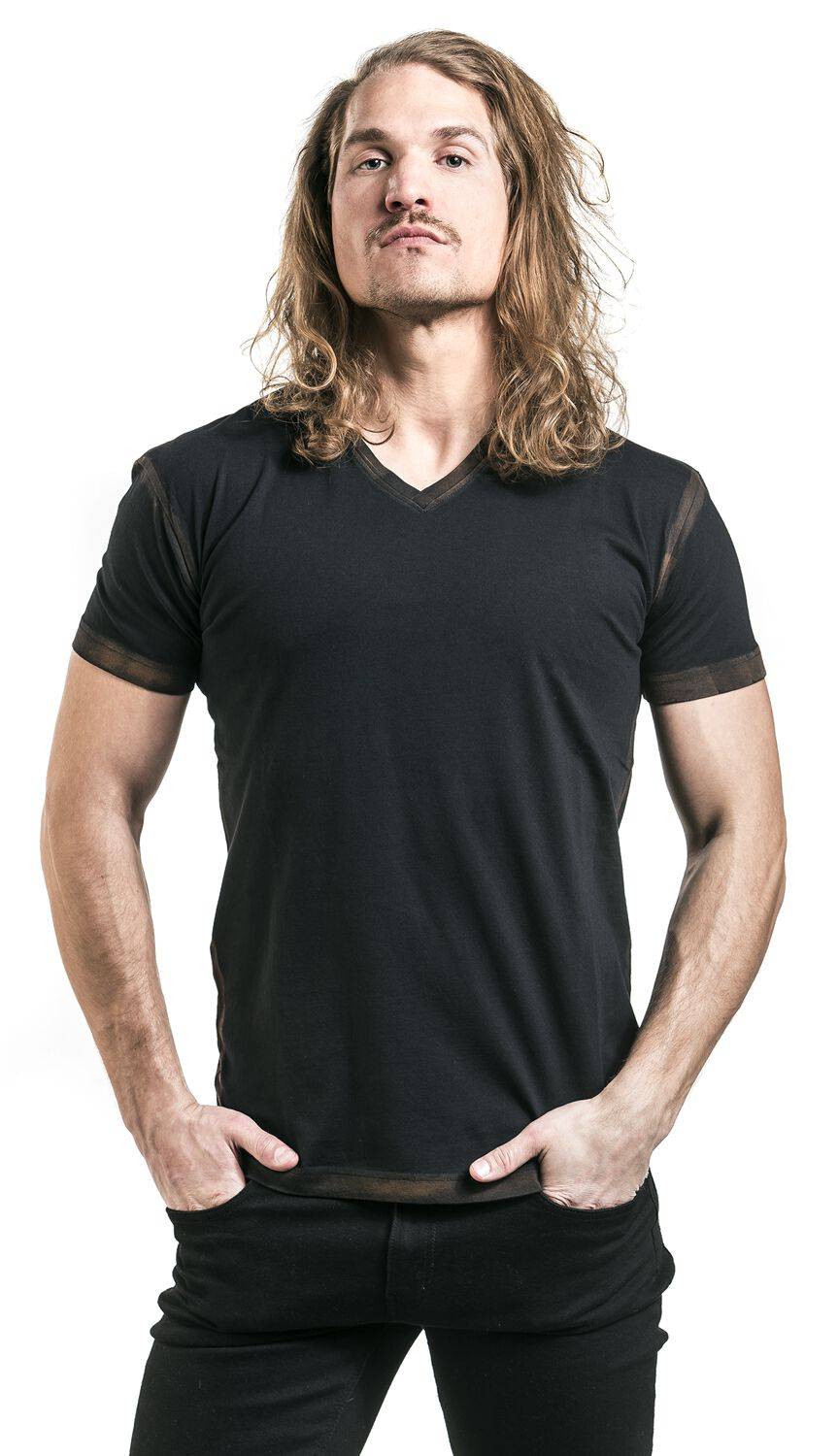 EMP T-Shirt schwarz von Black Premium by EMP Super Rabatt