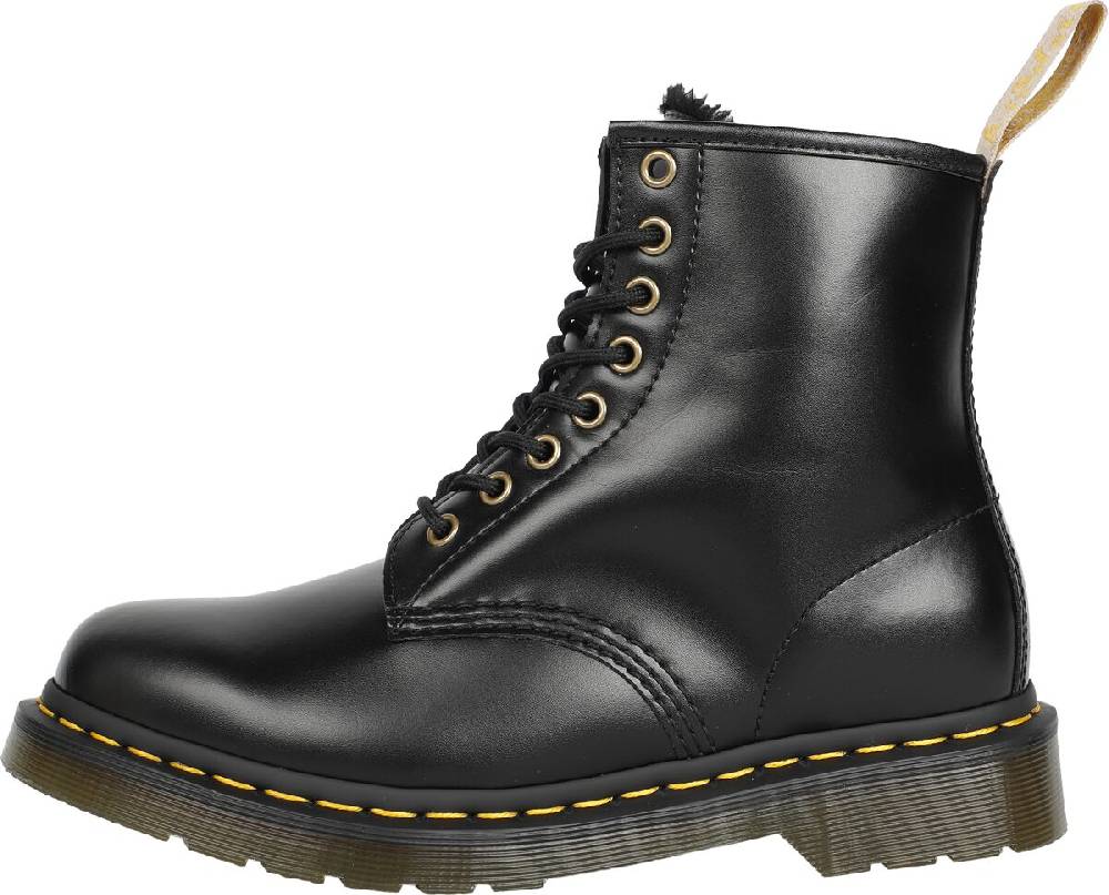 EMP "Vegan 1460 - Black Norfolk Flat" Boot schwarz von Dr. Martens Im Verkauf