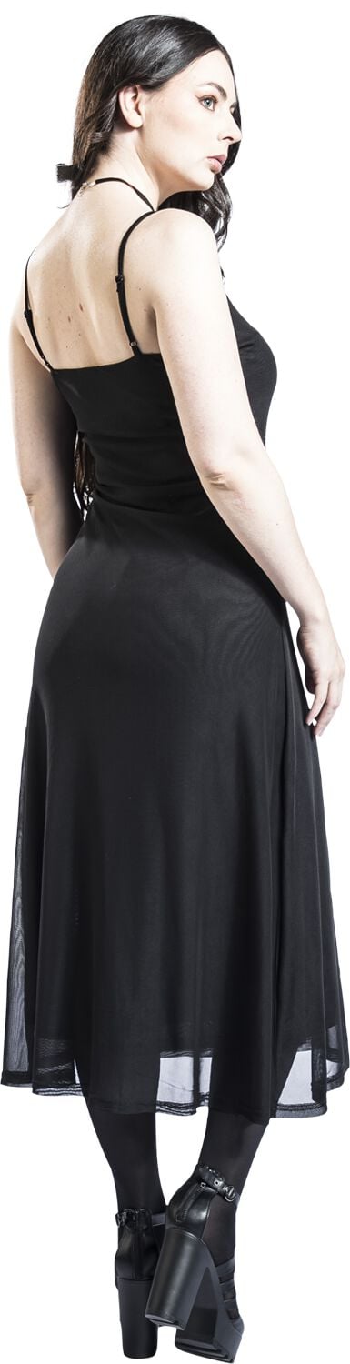 EMP "Araxiel Mesh Dress" Langes Kleid schwarz von Banned Alternative Outlet