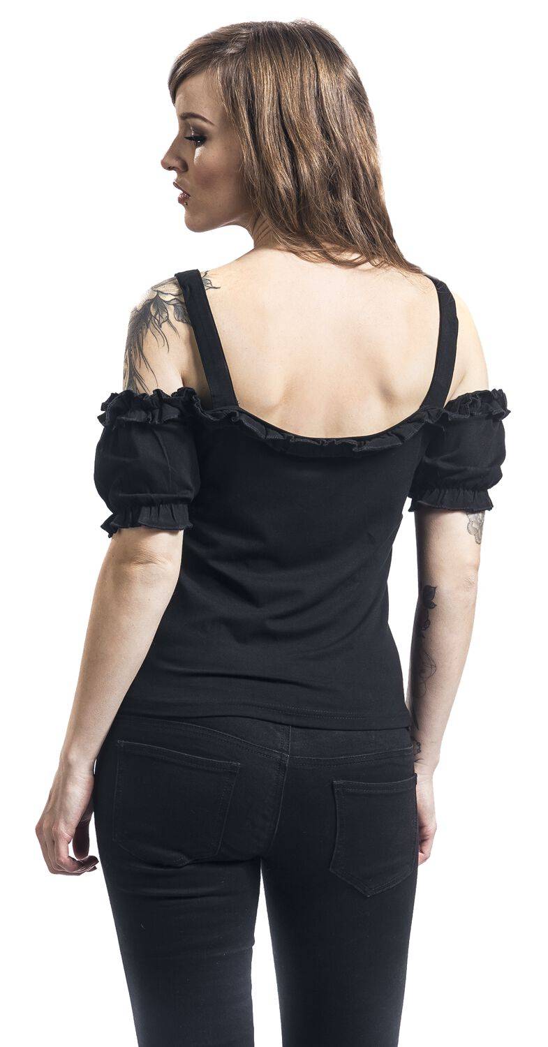 EMP T-Shirt schwarz von Gothicana by EMP Fabrikverkauf