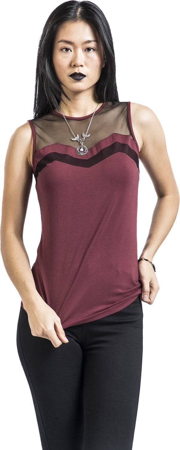EMP Top rot von Rock Rebel by EMP Blitzverkäufe