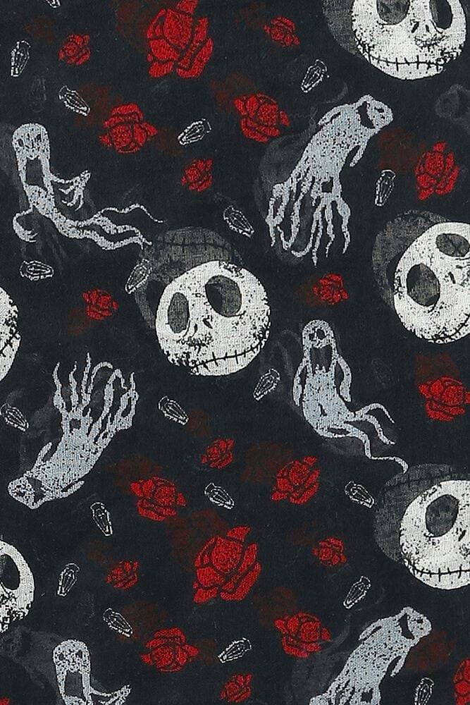 EMP "Jack Skellington - Ghost & Roses" Tuch multicolor von The Nightmare Before Christmas Fabrik Onlineshop