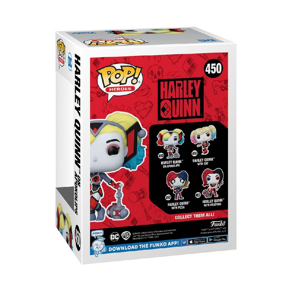 EMP "Harley on Apokolips Vinyl Figur 450" Funko Pop! von Harley Quinn Vatertagsangebot