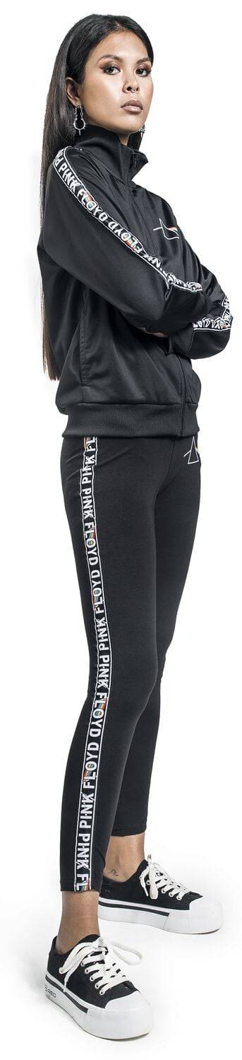 EMP "Amplified Collection - Ladies Cotton Taped Yoga Leggings" Leggings schwarz von Pink Floyd Online Outlet
