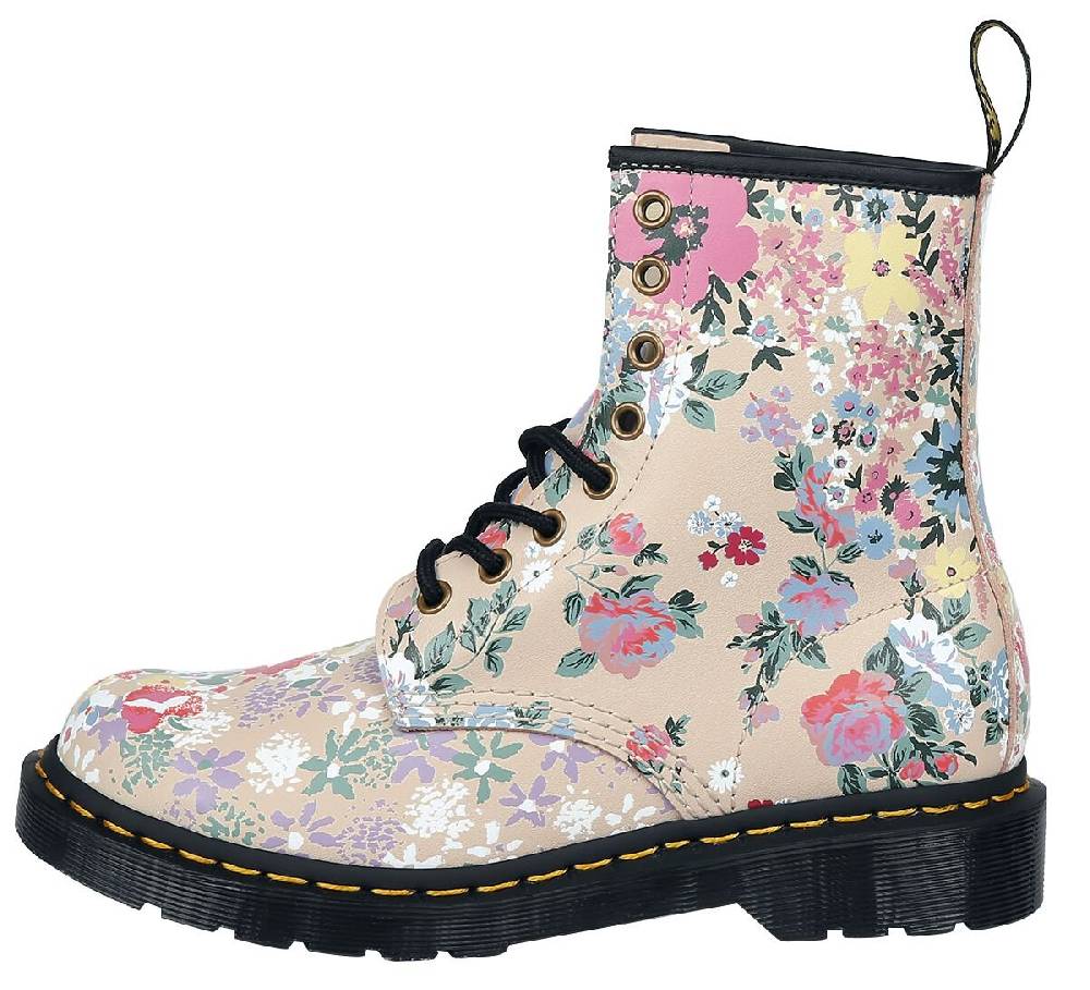 EMP "1460 8 Eye Boot Floral Mash Up Backhand" Boot multicolor von Dr. Martens Räumungsverkauf