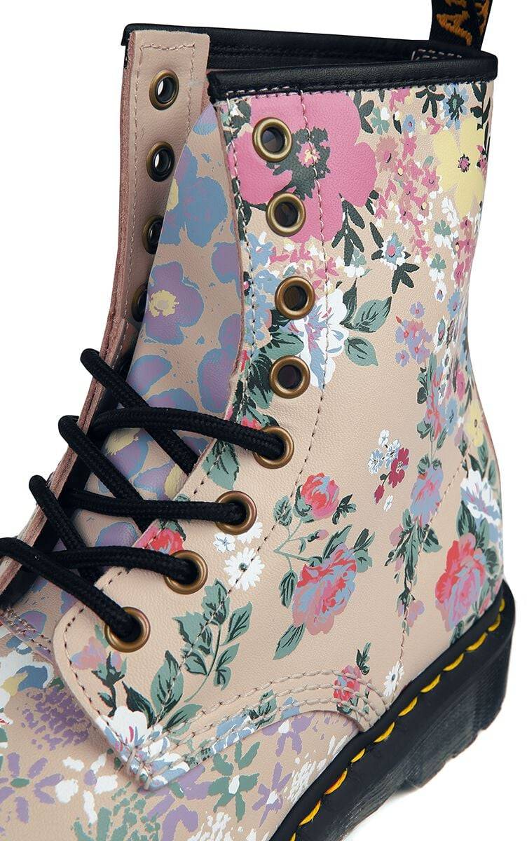 EMP "1460 8 Eye Boot Floral Mash Up Backhand" Boot multicolor von Dr. Martens Räumungsverkauf