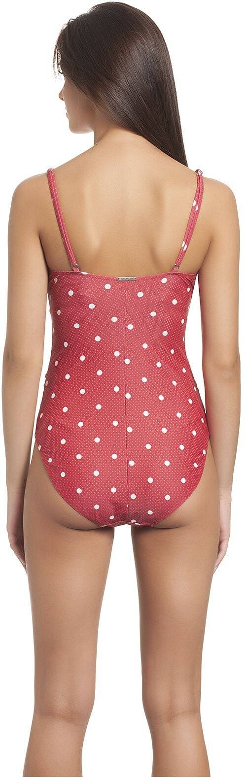 EMP "Mia Maria Swimsuit" Badeanzug rot/weiß von Vive Maria Kauf eins, bekomm eins gratis