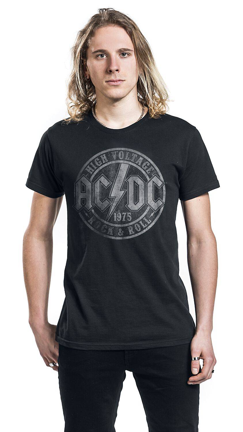 EMP "High Voltage 1975" T-Shirt schwarz von AC/DC Tägliche Deals