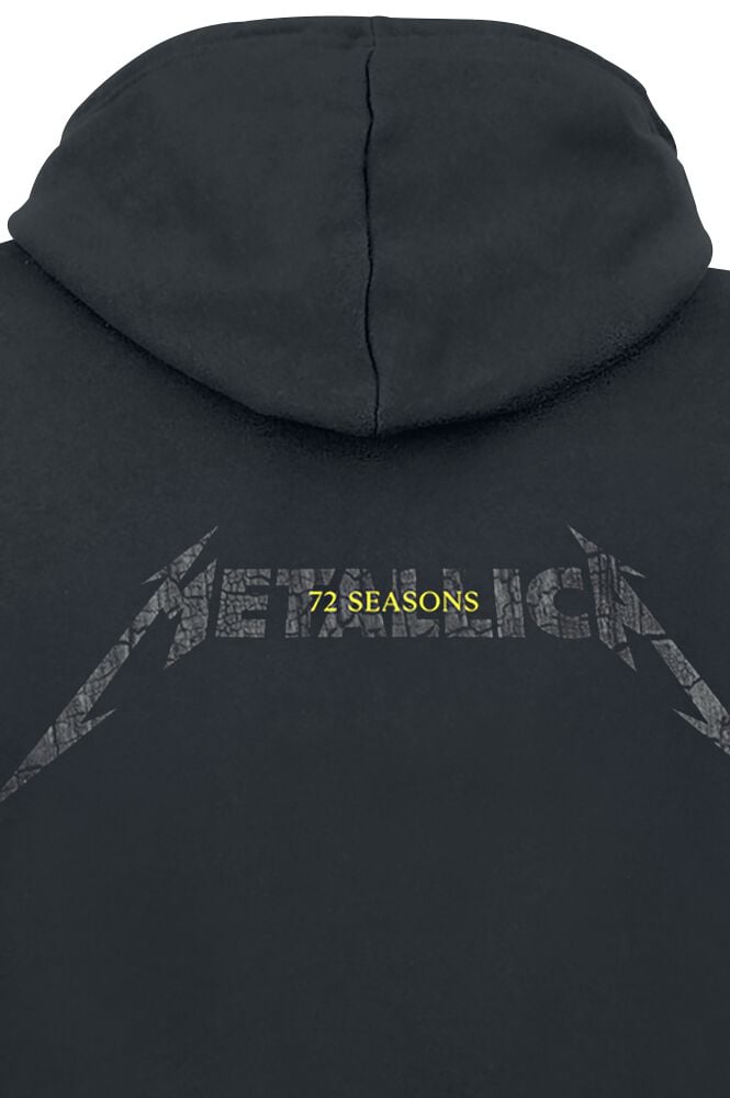 EMP "Charred 72 (M72)" Kapuzenpullover schwarz von Metallica Sonderangebote