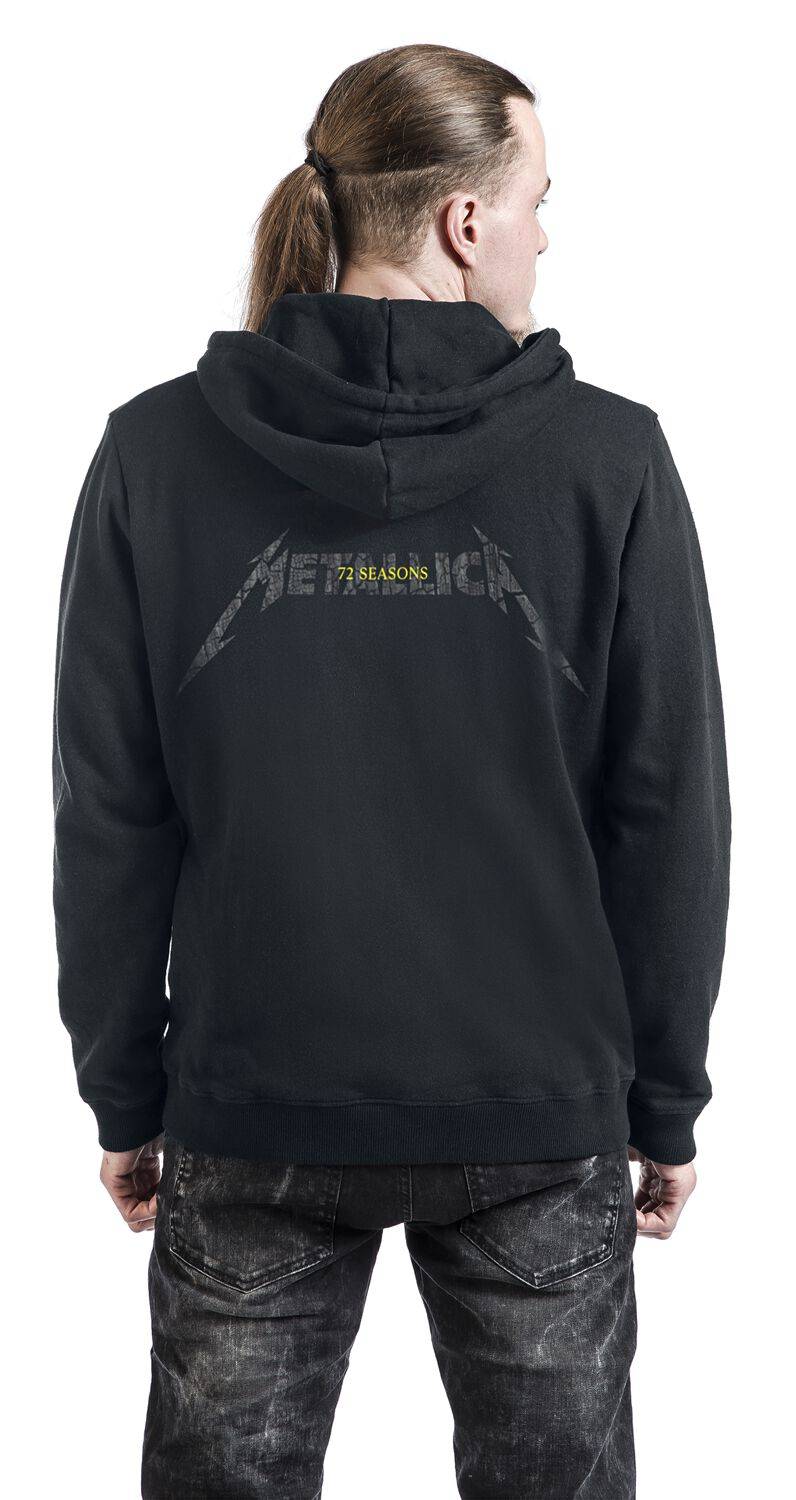 EMP "Charred 72 (M72)" Kapuzenpullover schwarz von Metallica Sonderangebote