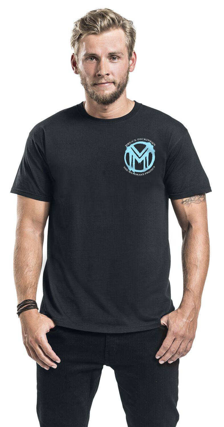 EMP "Mandrake Project 1.1" T-Shirt schwarz von Bruce Dickinson JETZT KAUFEN