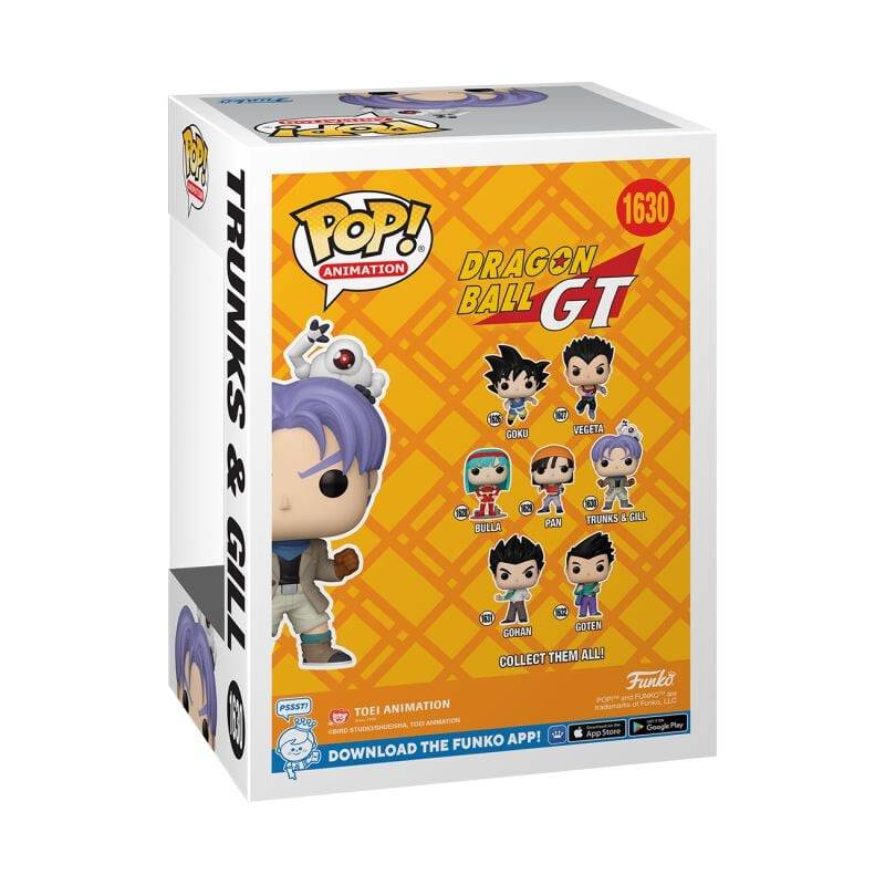 EMP "GT - Trunks & Gill Vinyl Figur 1630" Funko Pop! multicolor von Dragon Ball Günstiger Verkauf