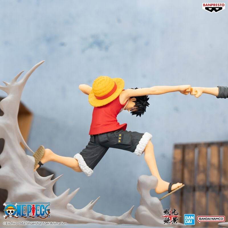 EMP "Banpresto - Monkey D. Luffy (Senkozekkei)" Sammelfiguren multicolor von One Piece Großer Ausverkauf
