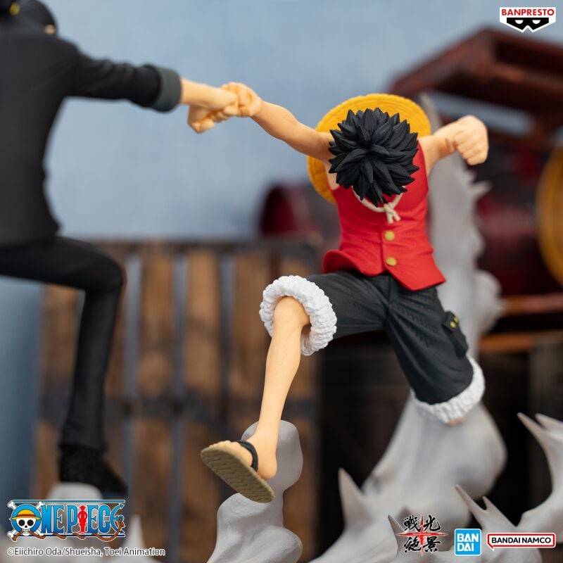 EMP "Banpresto - Monkey D. Luffy (Senkozekkei)" Sammelfiguren multicolor von One Piece Großer Ausverkauf
