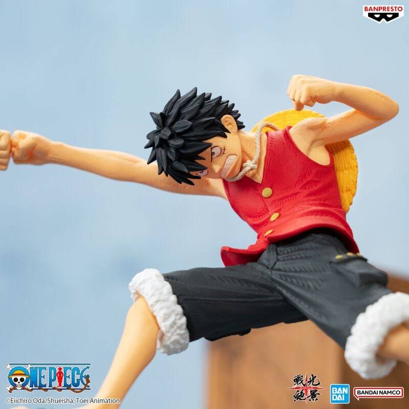 EMP "Banpresto - Monkey D. Luffy (Senkozekkei)" Sammelfiguren multicolor von One Piece Großer Ausverkauf