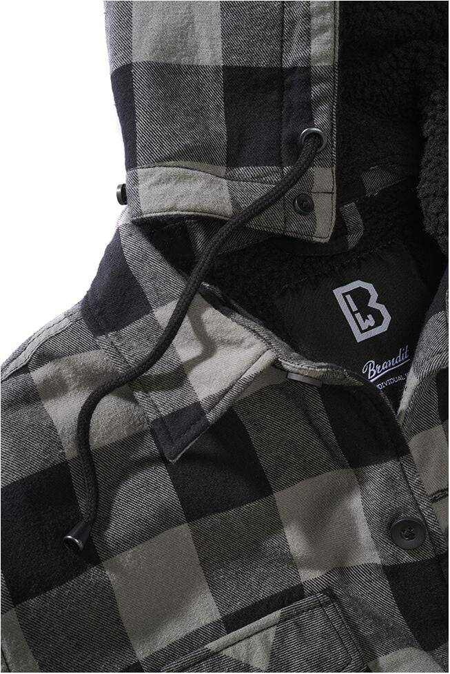 EMP "Lumberjacket Hooded" Übergangsjacke schwarz von Brandit Exklusivangebot