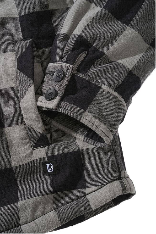 EMP "Lumberjacket Hooded" Übergangsjacke schwarz von Brandit Exklusivangebot