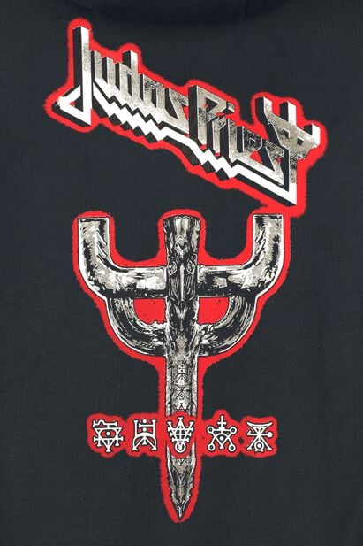 EMP "Logo" Kapuzenpullover schwarz von Judas Priest Preisnachlass