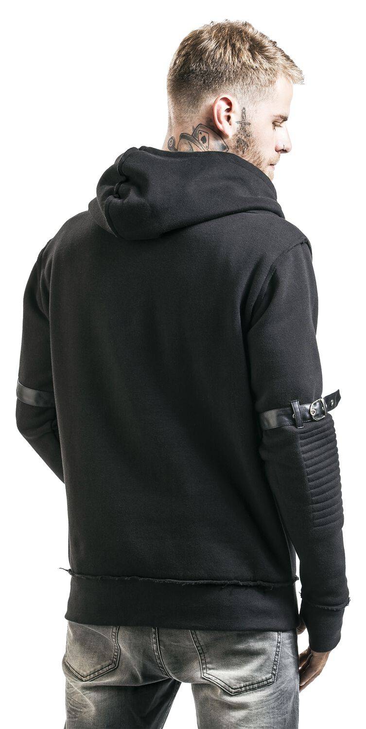 EMP "Voyage Hood" Kapuzenpullover schwarz von Vixxsin Saisonschlussverkauf