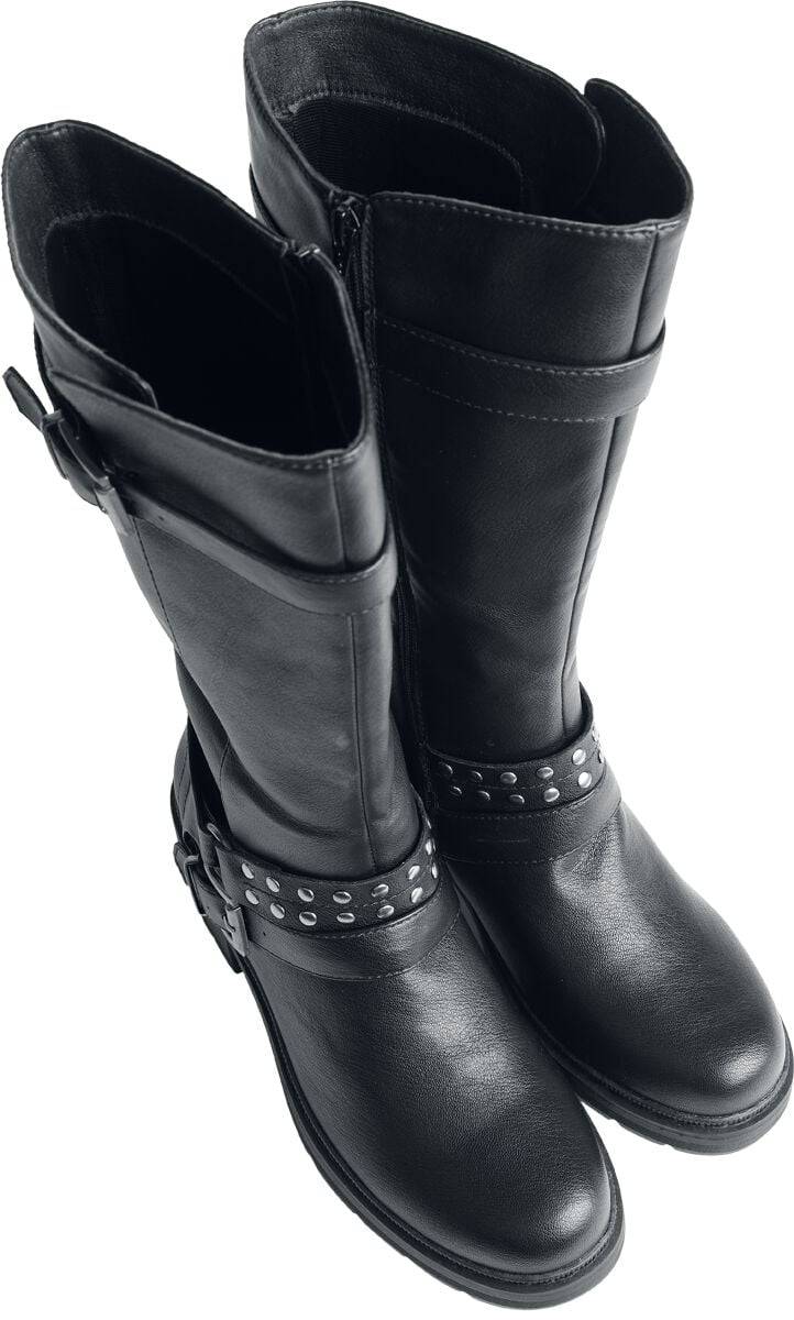 EMP Stiefel schwarz von Gothicana by EMP Black Friday