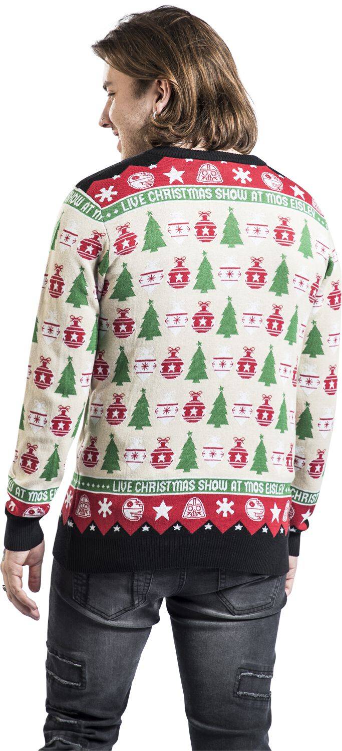 EMP "Cantina Band" Weihnachtspullover multicolor von Star Wars Valentinstagsangebot