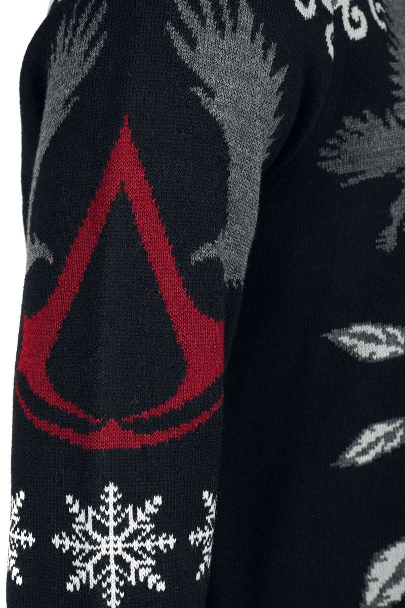 EMP "Emblem" Weihnachtspullover multicolor von Assassin's Creed Lagerräumung