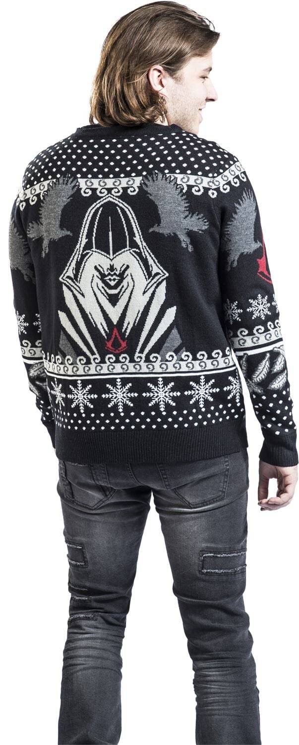 EMP "Emblem" Weihnachtspullover multicolor von Assassin's Creed Lagerräumung
