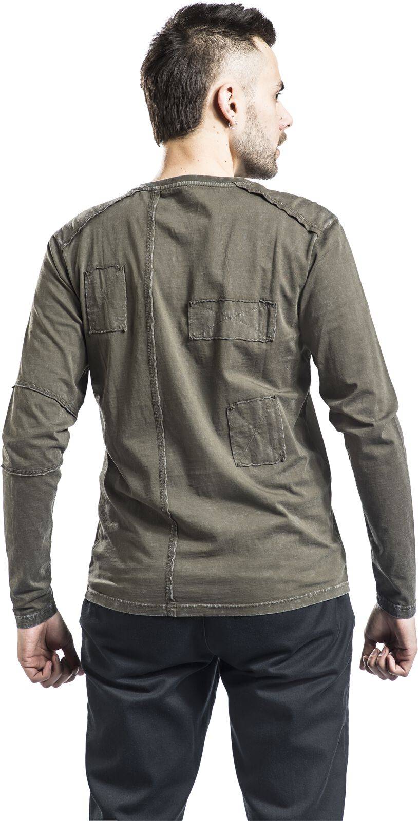EMP Langarmshirt grün von Rock Rebel by EMP JETZT KAUFEN