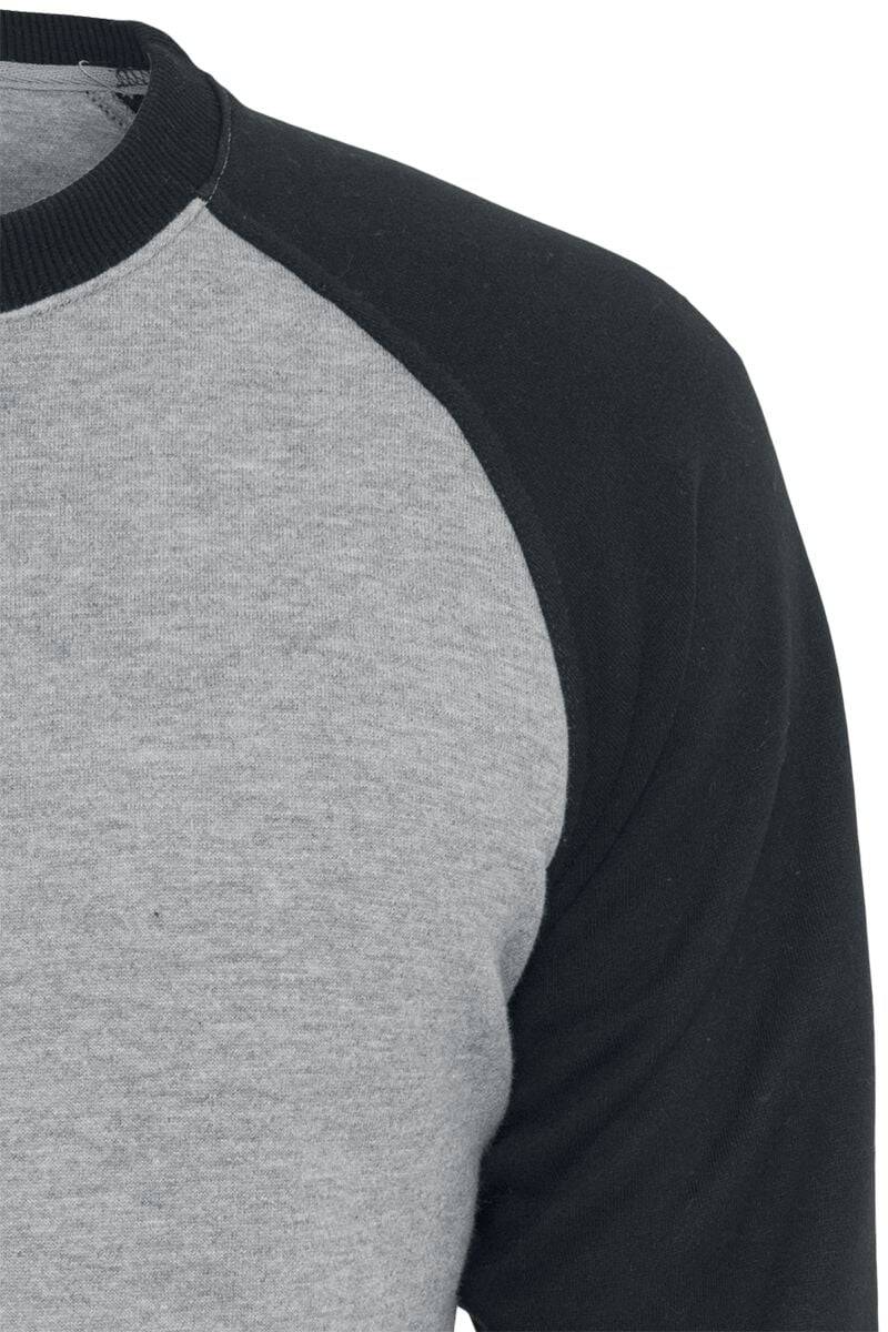 EMP "2-Tone Raglan Crewneck" Sweatshirt grau/schwarz von Urban Classics Neueste Stile