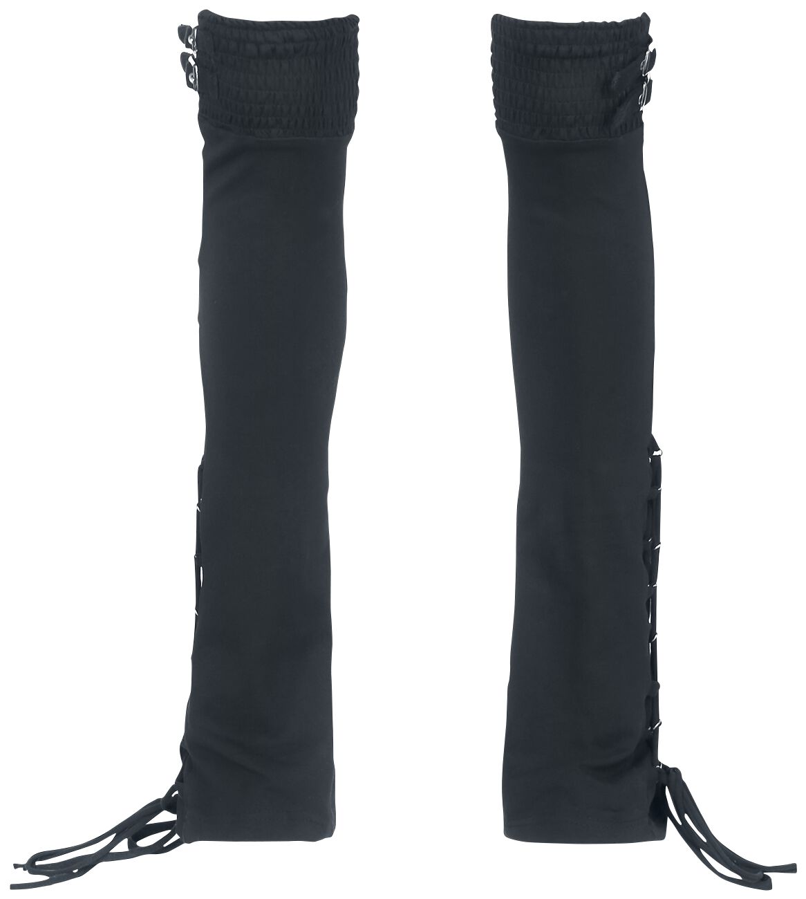 EMP Kniestrümpfe schwarz von Gothicana by EMP Zeitbegrenzte Promotion