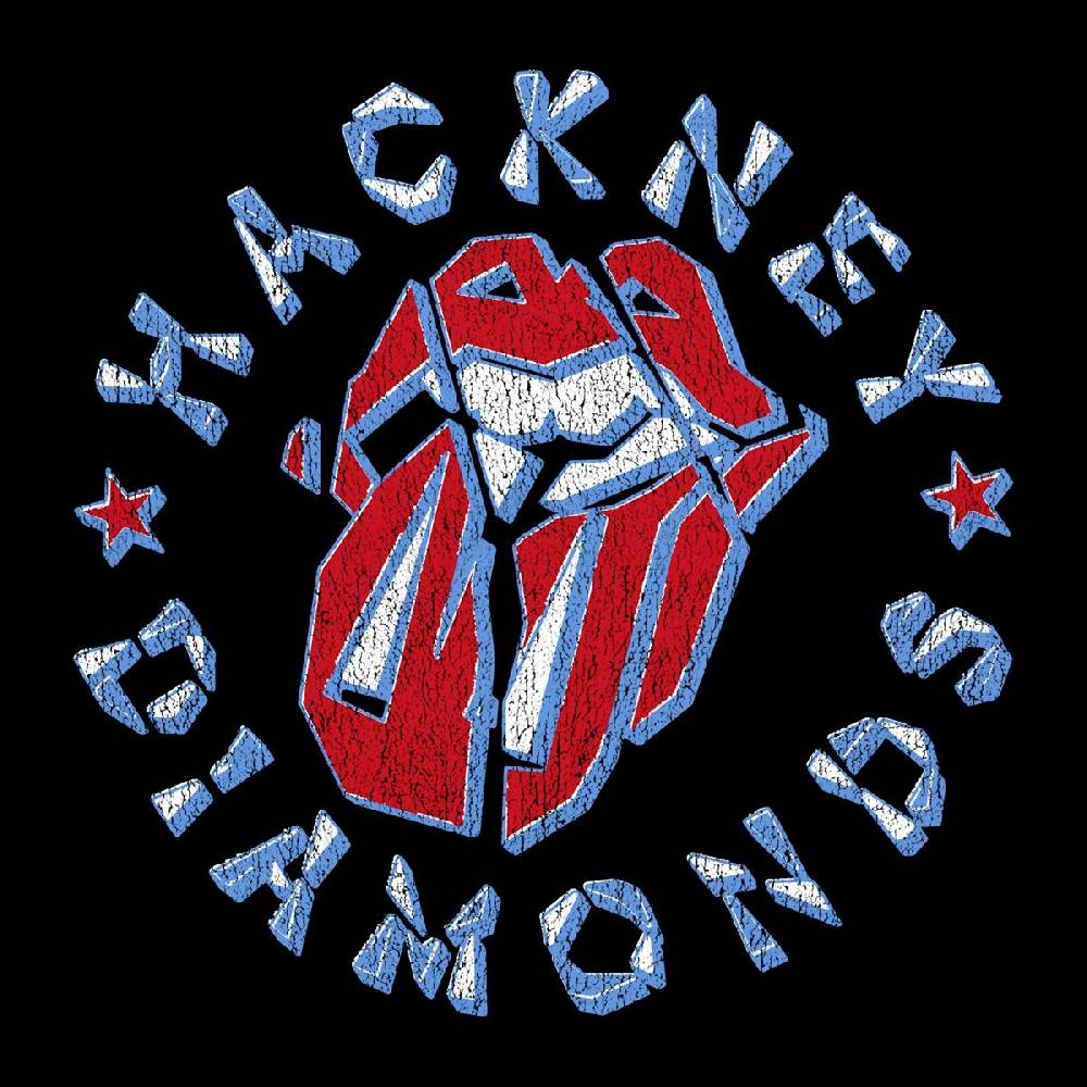 EMP "Hackney Diamonds Circle Tongue" T-Shirt schwarz von The Rolling Stones 50% Rabatt für begrenzte Zeit