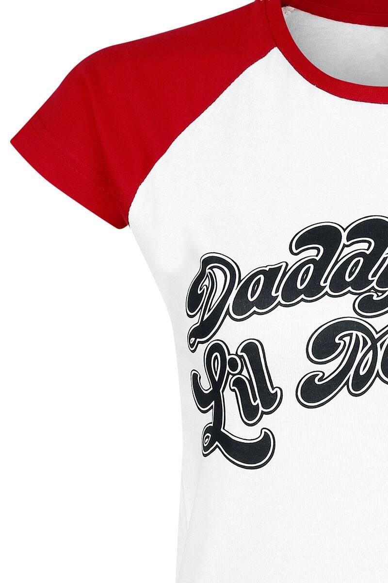 EMP "Daddy's Lil' Monster" T-Shirt weiß/rot von Suicide Squad Rabatte dieses Monats