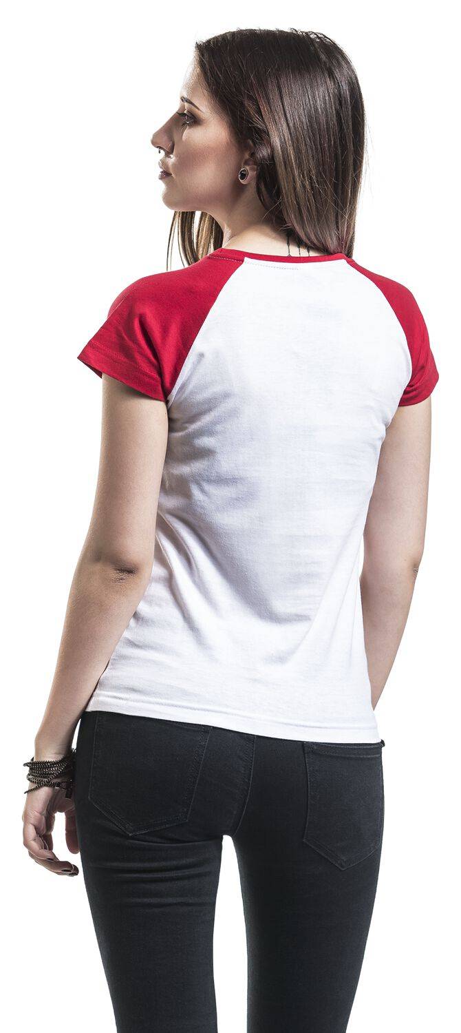 EMP "Daddy's Lil' Monster" T-Shirt weiß/rot von Suicide Squad Rabatte dieses Monats
