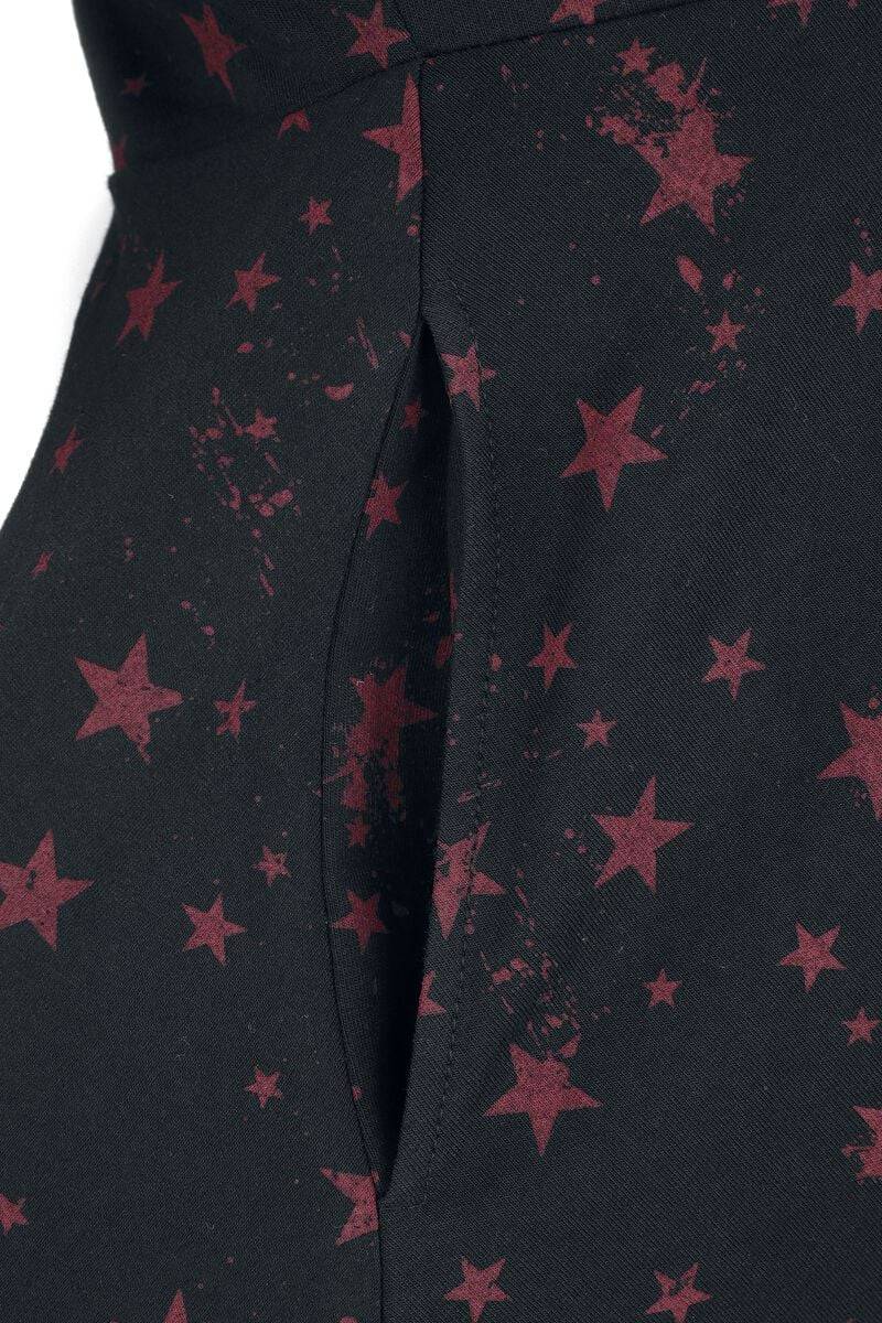 EMP Kurzes Kleid schwarz/rot von RED by EMP Online