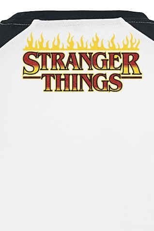 EMP "Hellfire Club" T-Shirt weiß/schwarz von Stranger Things Outlet