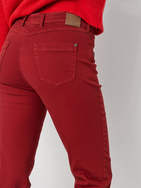 TONI Fashion Style »be loved« red Slim-Fit Jeans mit hohem Bund Valentinstagsangebot