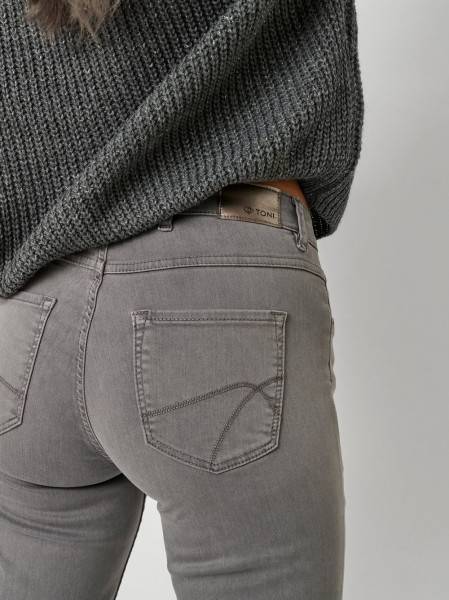 TONI Fashion Style »Perfect Shape« grey Slim-Fit Jeans mit Shapingeffekt Jubiläumsangebot