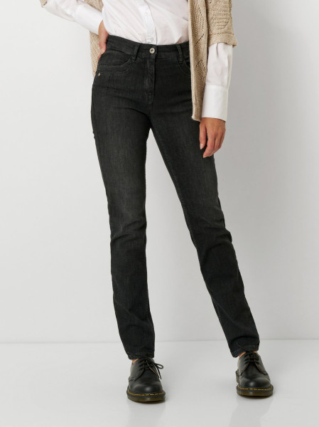 TONI Fashion Style »be loved« dark grey Slim-Fit Jeans mit hohem Bund Online Outlet