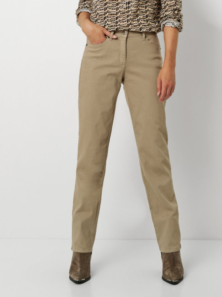 TONI Fashion Style »Honey« taupe Entspannte, gefärbte Jeans Zeitlich begrenztes Angebot