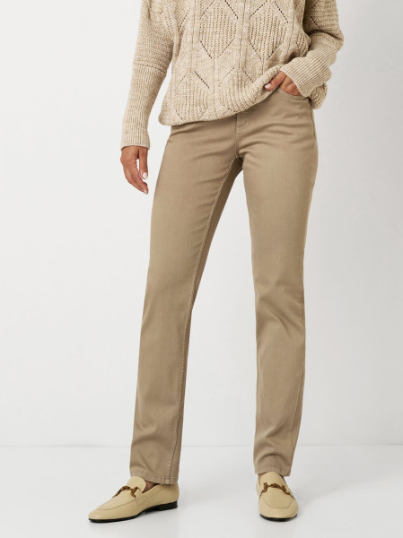 TONI Fashion Style »Liv« taupe Gefärbte Regular-Fit Jeans Neuheiten