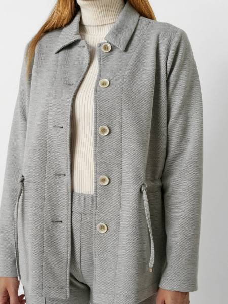 TONI Fashion Style »Celin« grey Jacke mit Taillenband Räumungsverkauf