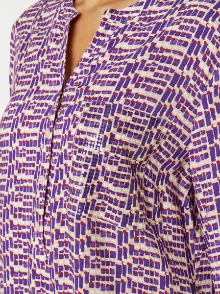 TONI Fashion Style »Bella« multicolour purple Gemusterte Schlupfbluse VIP-Rabatte